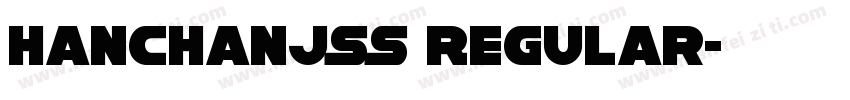 HanChanJSS Regular字体转换